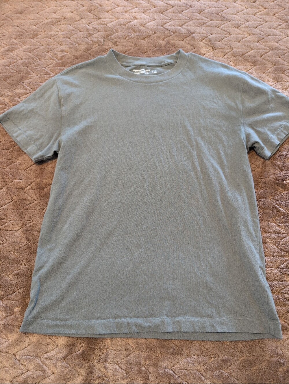 Abercrombie & Fitch Soft A&F Collection Relaxed Essential Tee, Size S, Olive